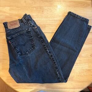 Vintage Levi’s 551 Tapered Leg relaxed Black Jeans